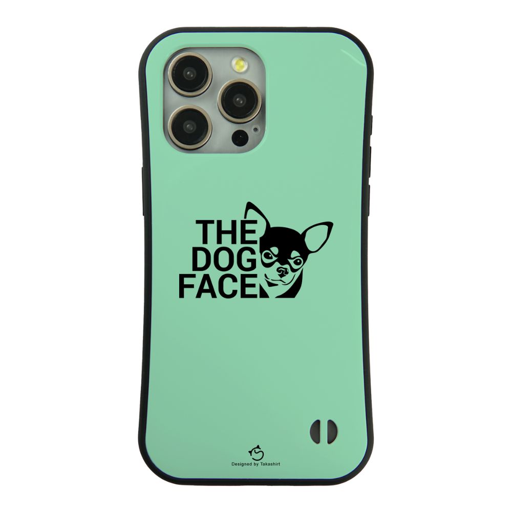 ケース いぬ 犬 イラスト チワワ THE DOG FACE ケース iPhone8, SE2, SE3 ~ ケースiPhone17シリーズ